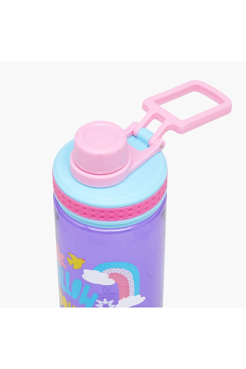 ICON Graphic Print Water Bottle - 700 ml - Image 3